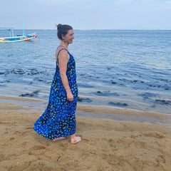 Scoop Back Dress-Dresses-Siesta Crafts