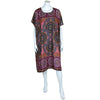 Thai Rose Shift Dress-Dresses-Siesta Crafts