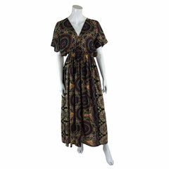 Thai Rose Maxi Dress-Dresses-Siesta Crafts