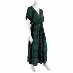 Thai Rose Maxi Dress-Dresses-Siesta Crafts