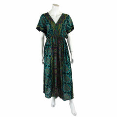 Thai Rose Maxi Dress-Dresses-Siesta Crafts
