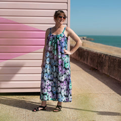 Scoop Back Dress-Dresses-Siesta Crafts