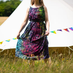 Scoop Back Dress-Dresses-Siesta Crafts