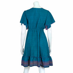 Recycled Sari Waterfall Top-Tops-Siesta Crafts