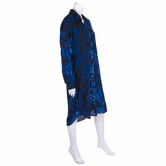 Tonal Tie Dye Shirt Dress-Dresses-Siesta Crafts