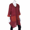 Patterned Pocket Smock Dress-Tops-Siesta Crafts
