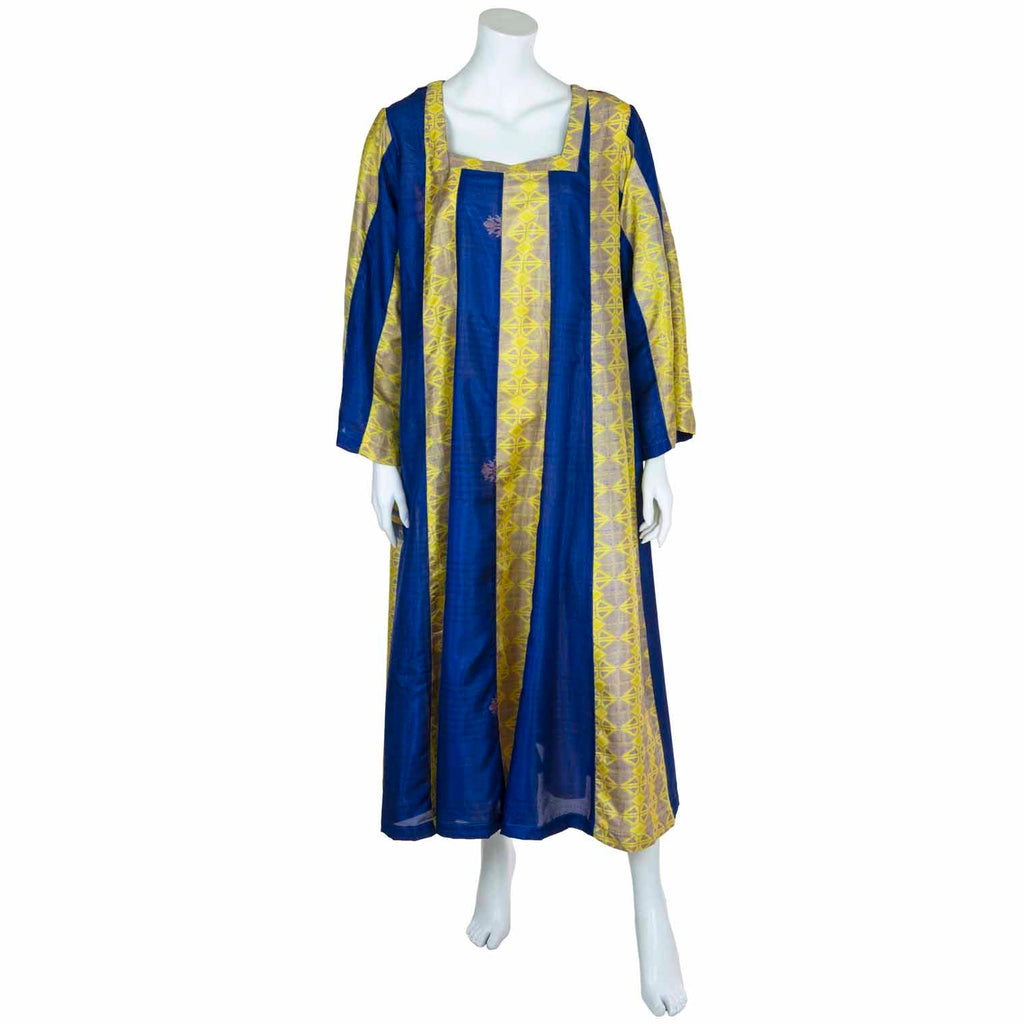 Recycled Sari Panel Dress-Dresses-Siesta Crafts
