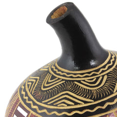 Kenyan Large Engraved Gourd-Home Décor-Siesta Crafts