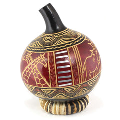 Kenyan Large Engraved Gourd-Home Décor-Siesta Crafts