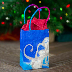 Tie Dye Saa Jewellery Bag-Jewellery Dishes, Boxes & Pouches-Siesta Crafts