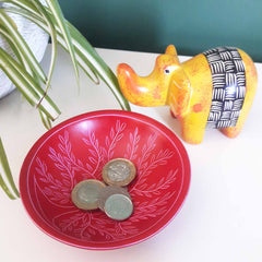 Round Tree of Life Soapstone Dish-Storage & Organisation-Siesta Crafts