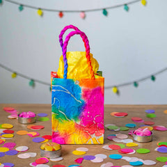 Tie Dye Saa Gift Bag - Small-Office & Stationery-Siesta Crafts