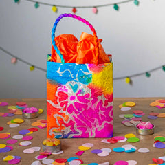 Tie Dye Saa Gift Bag - Medium-Office & Stationery-Siesta Crafts