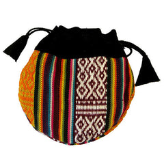 Tibetan Drawstring Pouch-Bags & Purses-Siesta Crafts