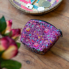 Brocade Purse with Zip-Bags & Purses-Siesta Crafts