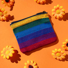 Rainbow Purse-Bags & Purses-Siesta Crafts