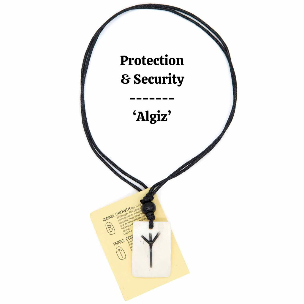 Rune Pendant Necklace-Necklaces & Pendants-Siesta Crafts