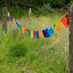 Bright Fairy Flags - 4 Metres-Home Décor-Siesta Crafts