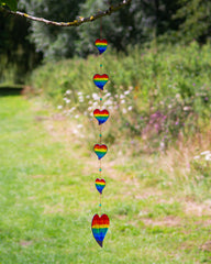 String of Hearts Suncatcher-Home Décor-Siesta Crafts