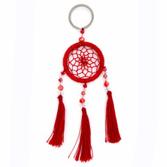 Dreamcatcher Keyring-Keyrings & Bag Charms-Siesta Crafts