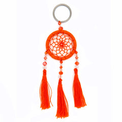 Dreamcatcher Keyring-Keyrings & Bag Charms-Siesta Crafts