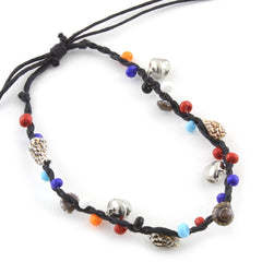 Charm Anklet with Shell-Anklets-Siesta Crafts