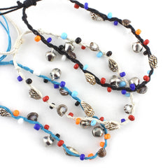 Charm Anklet with Shell-Anklets-Siesta Crafts
