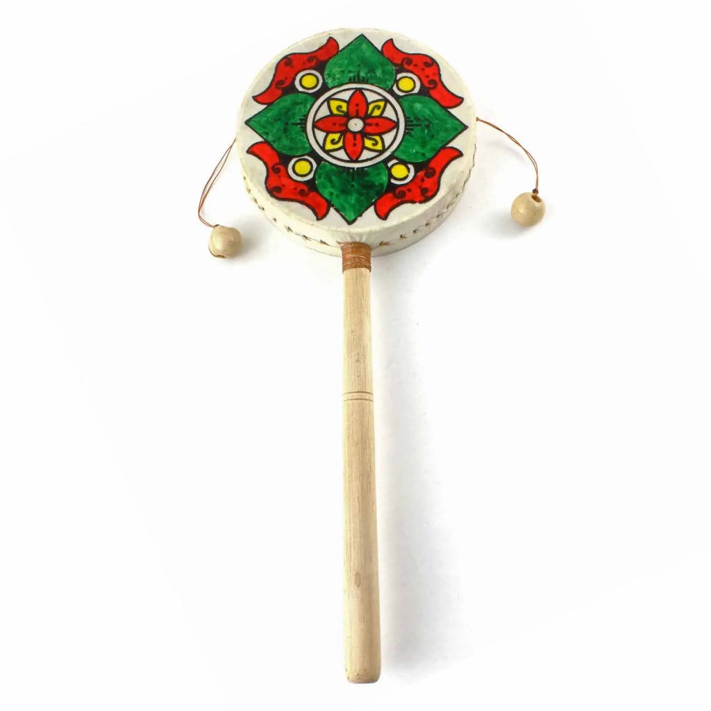 Large Mandala Style Hand Drum-Drums-Siesta Crafts