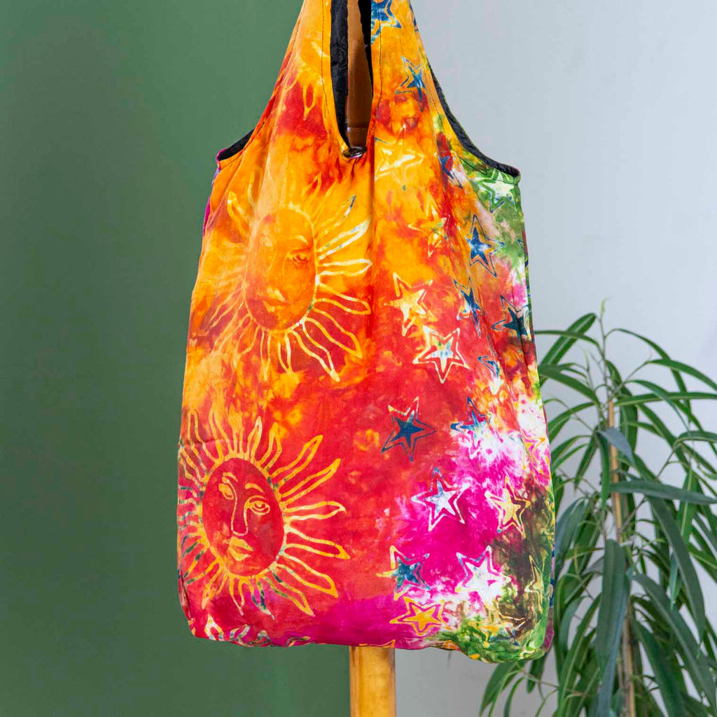 Celestial Shopper Bag-Bags & Purses-Siesta Crafts