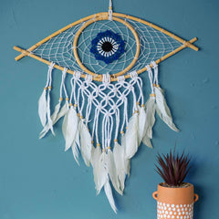 Macrame Eye Hanging-Home Décor-Siesta Crafts