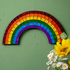 Rainbow Mosaic-Home Décor-Siesta Crafts