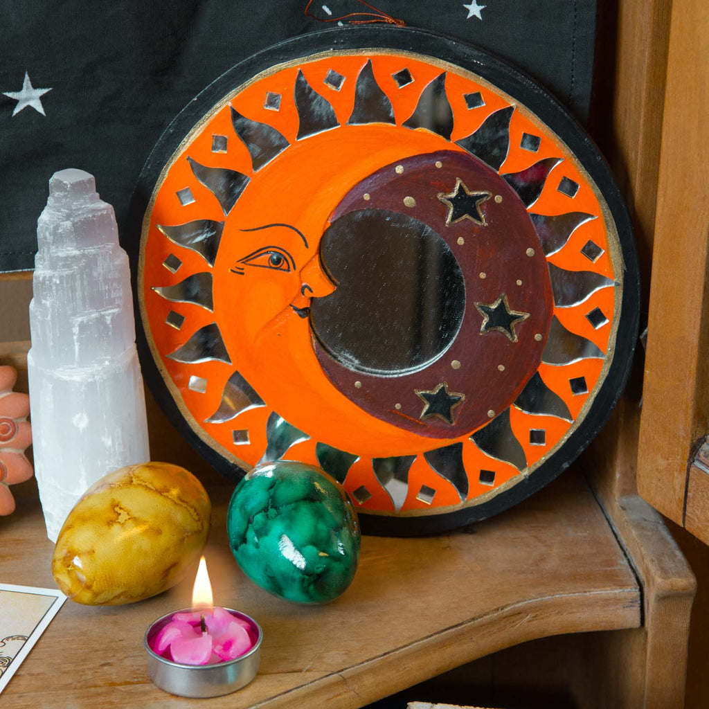 Lunar Mirror-Home Décor-Siesta Crafts