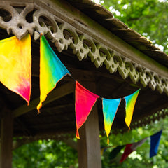 Rainbow Tie Dye Bunting-Home Décor-Siesta Crafts
