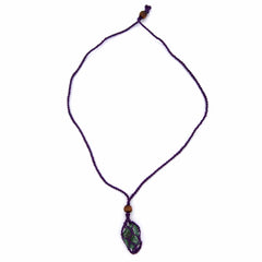 Crystal Holder Necklace-Necklaces & Pendants-Siesta Crafts