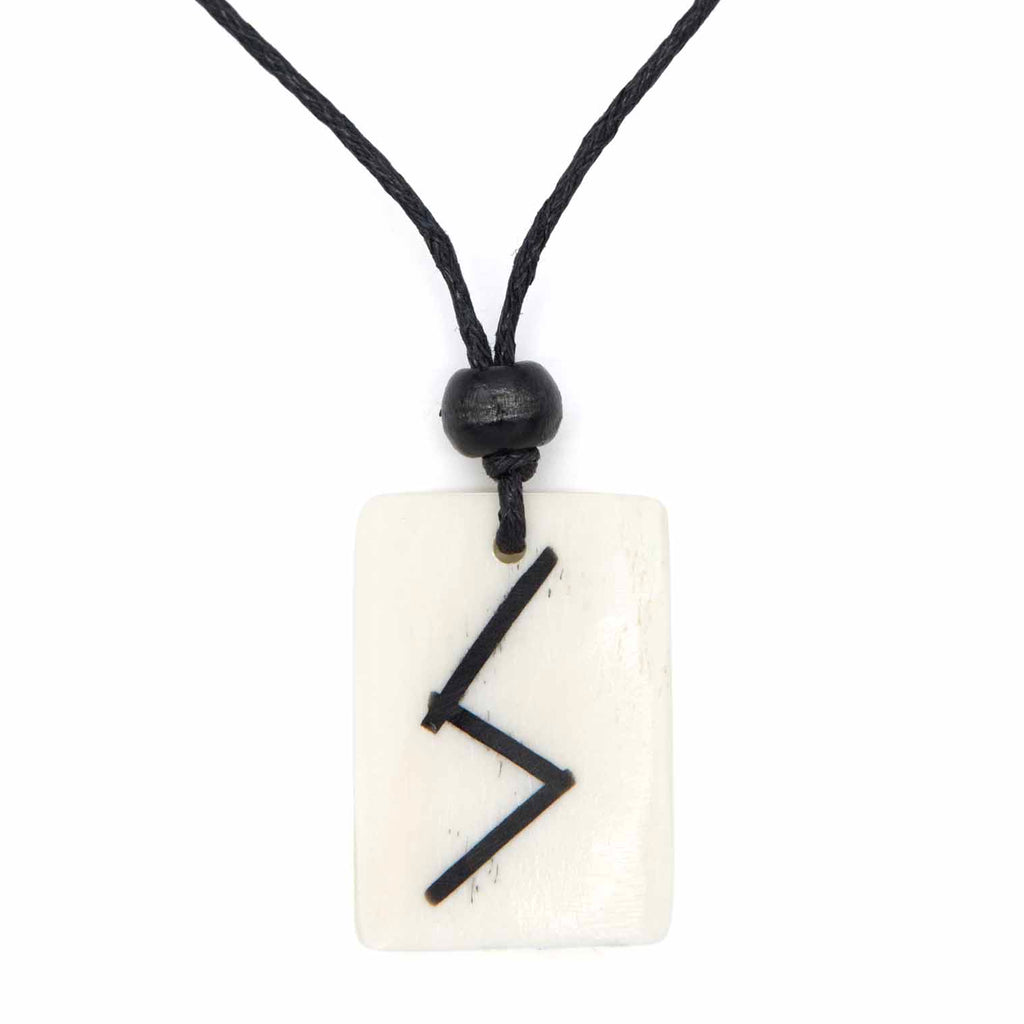 Rune Pendant Necklace-Necklaces & Pendants-Siesta Crafts