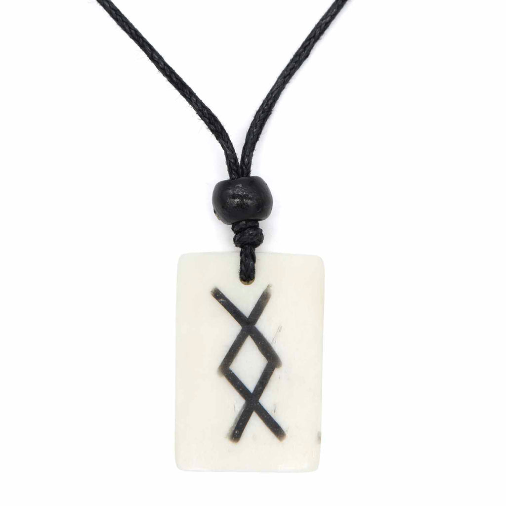 Rune Pendant Necklace-Necklaces & Pendants-Siesta Crafts