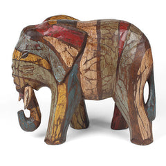 Rustic Elephant-Ornaments & Figurines-Siesta Crafts