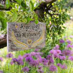 Angel Hugs Plaque-Home Décor-Siesta Crafts
