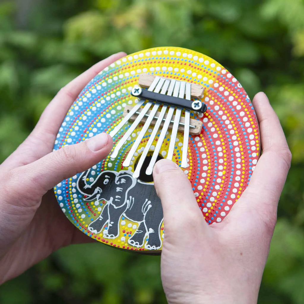 Elephant Thumb Piano-Thumb Pianos & Xylophones-Siesta Crafts