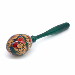 Painted Egg Stick Shaker-Shakers-Siesta Crafts