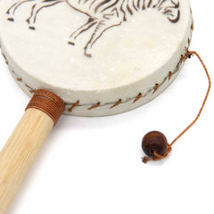 Zebra Zoo Hand Drum-Drums-Siesta Crafts