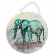 Small Ocean Drum Elephant Design-Drums-Siesta Crafts