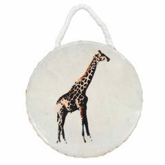 Small Ocean Drum Giraffe Design-Drums-Siesta Crafts