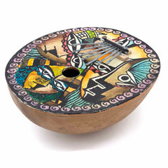 Lombok Design Gourd Thumb Piano-Thumb Pianos & Xylophones-Siesta Crafts