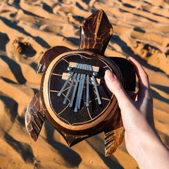 Large Turtle Thumb Piano-Thumb Pianos & Xylophones-Siesta Crafts