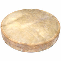 Raw Goat Skin Shamanic Drum 40cm-Drums-Siesta Crafts