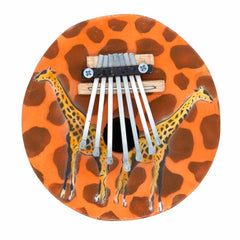 Giraffe Pattern Thumb Piano-Thumb Pianos & Xylophones-Siesta Crafts