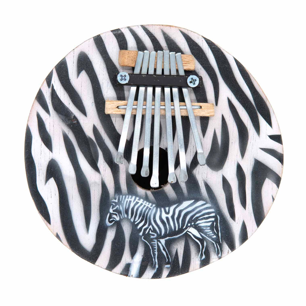 Zebra Pattern Thumb Piano-Thumb Pianos & Xylophones-Siesta Crafts