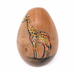 Giraffe Egg Shaker-Shakers-Siesta Crafts