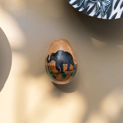 Elephant Egg Shaker-Shakers-Siesta Crafts